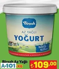 BİRŞAH AZ YAĞLI YOĞURT